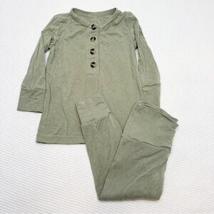 Lou Lou & Company green soft set 6-12 months